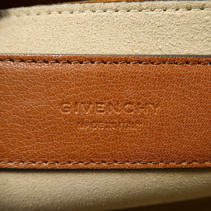 GIVENCHY 山羊皮皮革GV3 Crossbody Small手挽肩背兩用袋-5