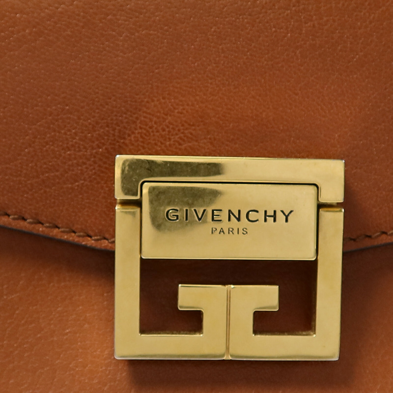 GIVENCHY 山羊皮皮革GV3 Crossbody Small手挽肩背兩用袋-7
