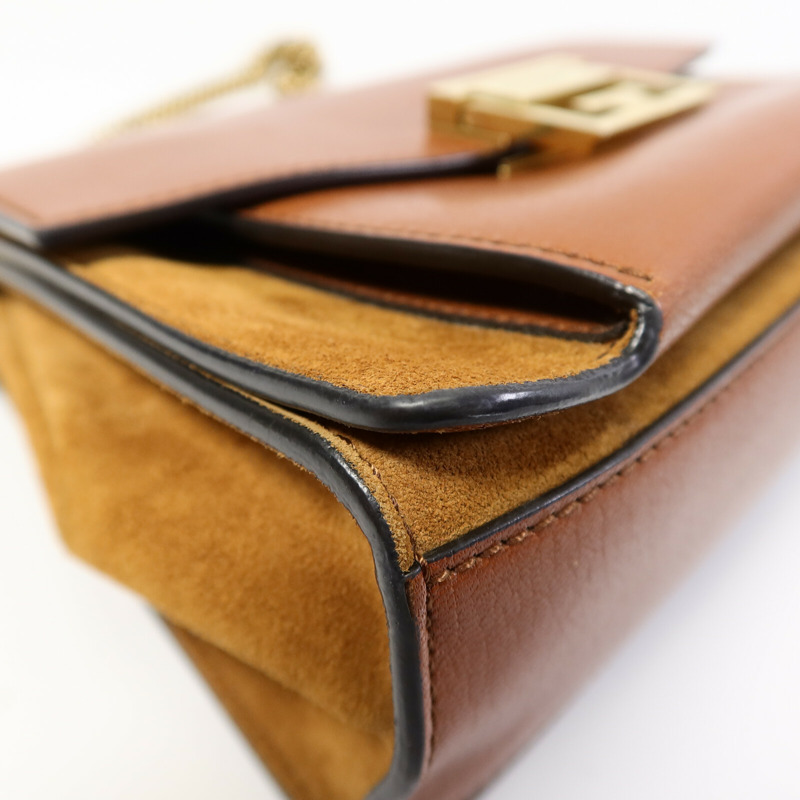 GIVENCHY 山羊皮皮革GV3 Crossbody Small手挽肩背兩用袋-11