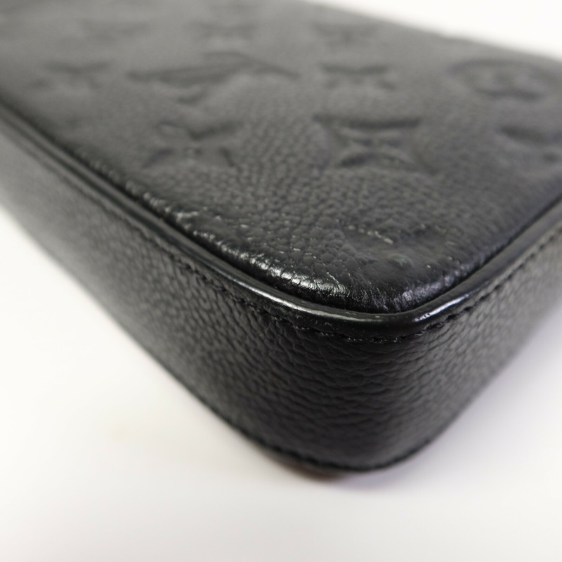 LOUIS VUITTON Monogram Empreinte Felicie Pochette鏈帶肩背袋-12