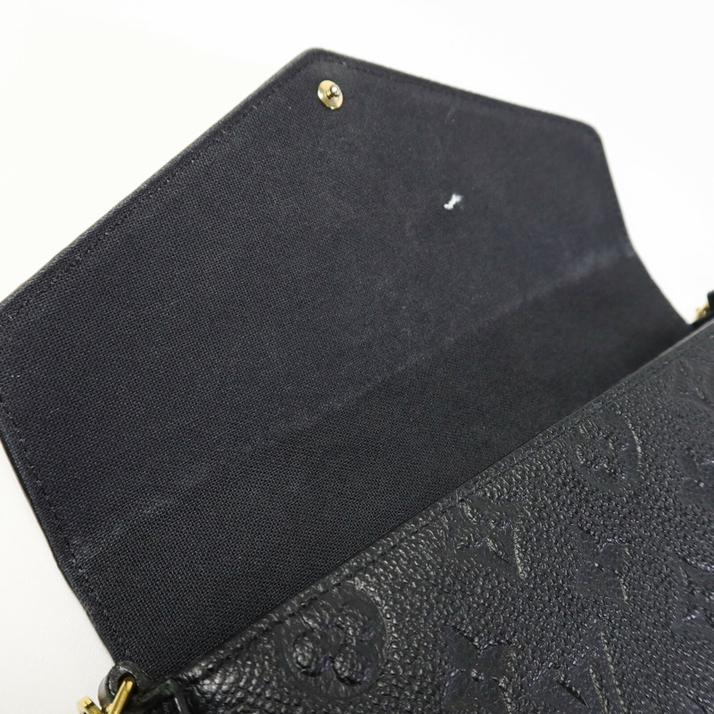 LOUIS VUITTON Monogram Empreinte Felicie Pochette鏈帶肩背袋-13