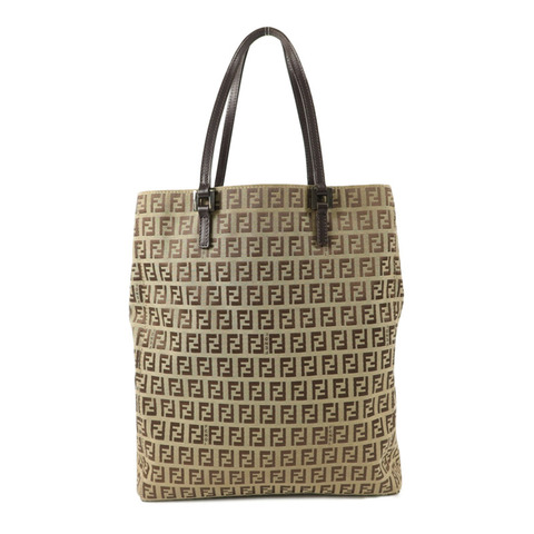 FENDI 牛皮皮革/帆布Vintage Hand Bag手挽袋