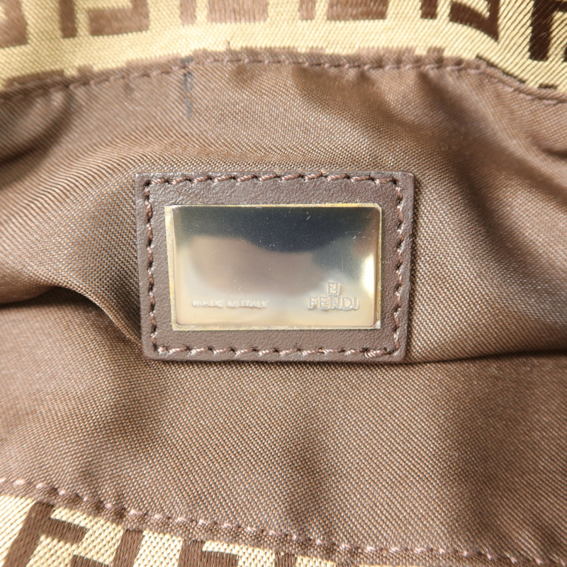 FENDI 牛皮皮革/帆布Vintage Hand Bag手挽袋-6