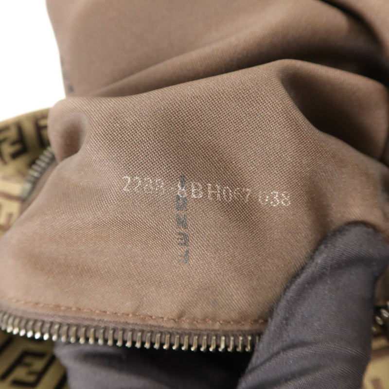 FENDI 牛皮皮革/帆布Vintage Hand Bag手挽袋-7