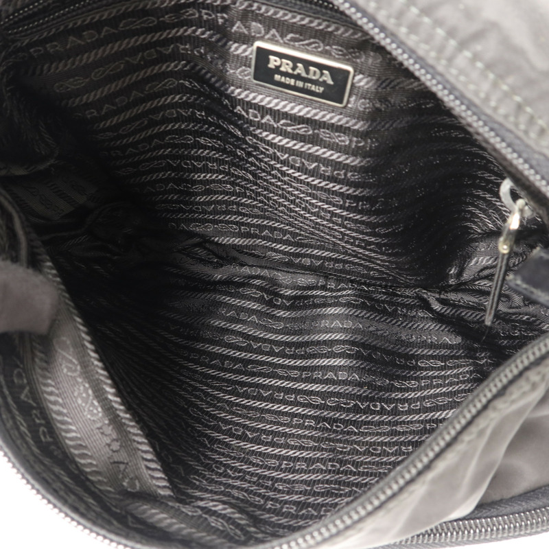 PRADA 尼龍Messenger Bag肩背袋-4