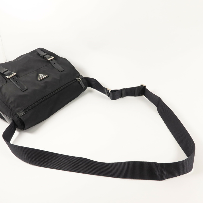 PRADA 尼龍Messenger Bag肩背袋-7
