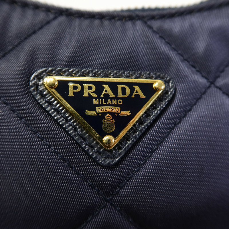 PRADA 尼龍Chaine Re-Nylon Mini手挽肩背兩用袋-7