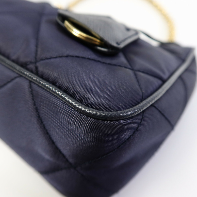 PRADA 尼龍Chaine Re-Nylon Mini手挽肩背兩用袋-11