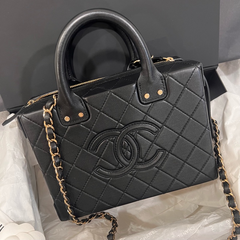 ෆ Chanel 22B Vanity Case限量✨盒子包 🉑放手機-7