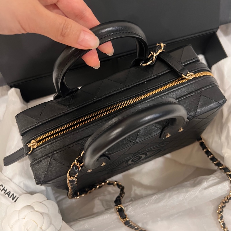 ෆ Chanel 22B Vanity Case限量✨盒子包 🉑放手機-8