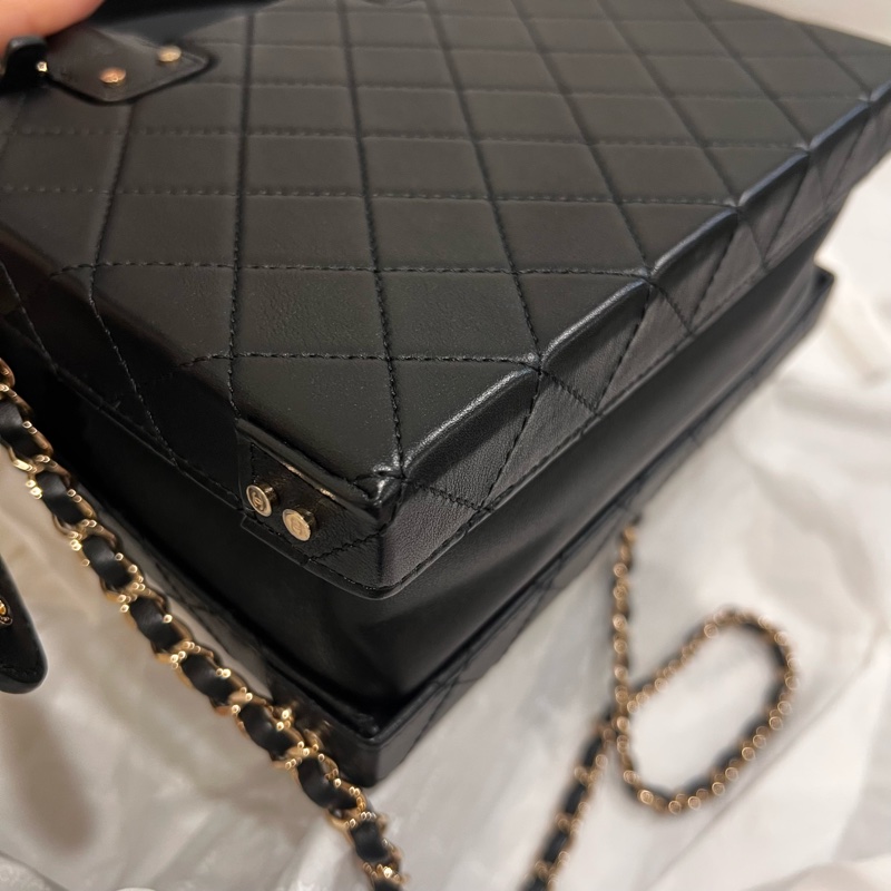 ෆ Chanel 22B Vanity Case限量✨盒子包 🉑放手機-10