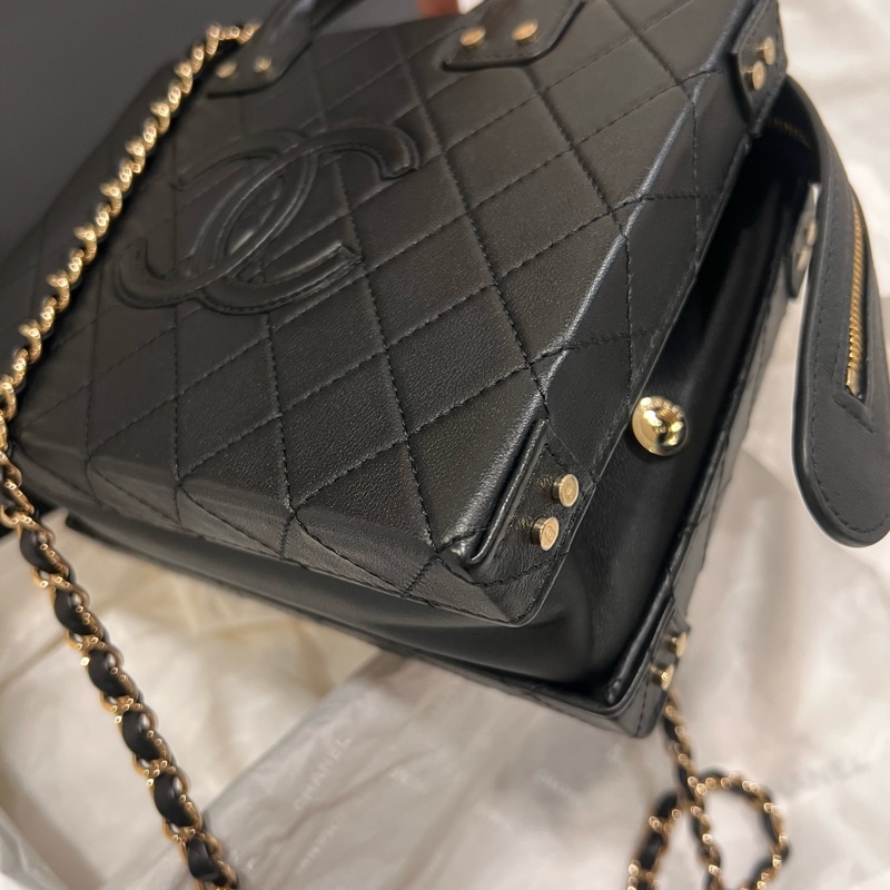 ෆ Chanel 22B Vanity Case限量✨盒子包 🉑放手機-13