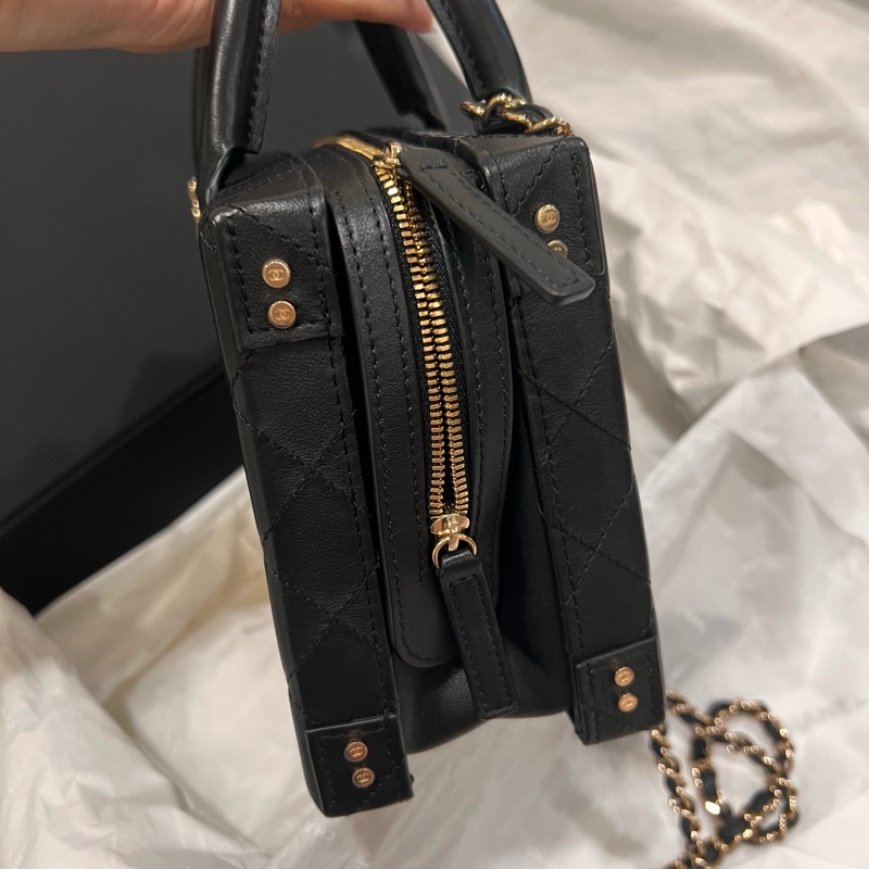 ෆ Chanel 22B Vanity Case限量✨盒子包 🉑放手機-18