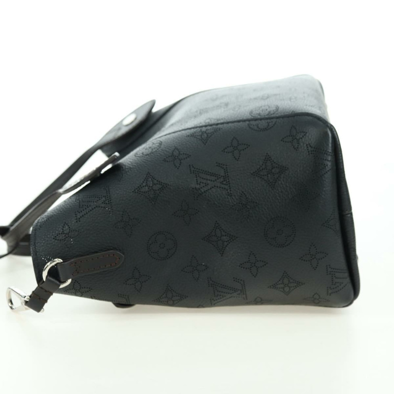 【日本直送】路易威登 Monogram Mahina Hina PM 手提包 黑色 M54350 LV 正品 175032A-3