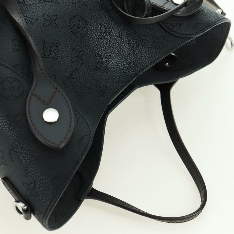 【日本直送】路易威登 Monogram Mahina Hina PM 手提包 黑色 M54350 LV 正品 175032A-5