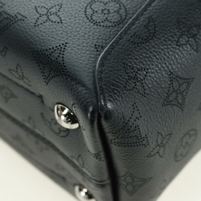 【日本直送】路易威登 Monogram Mahina Hina PM 手提包 黑色 M54350 LV 正品 175032A-10