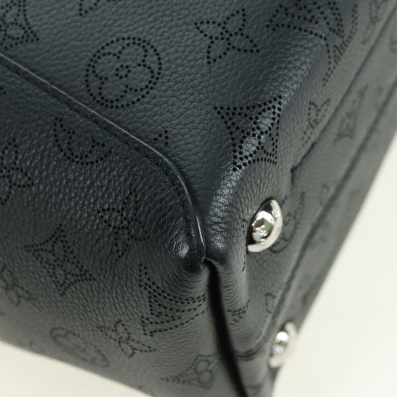 【日本直送】路易威登 Monogram Mahina Hina PM 手提包 黑色 M54350 LV 正品 175032A-11