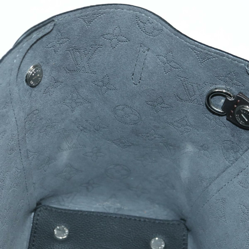 【日本直送】路易威登 Monogram Mahina Hina PM 手提包 黑色 M54350 LV 正品 175032A-22