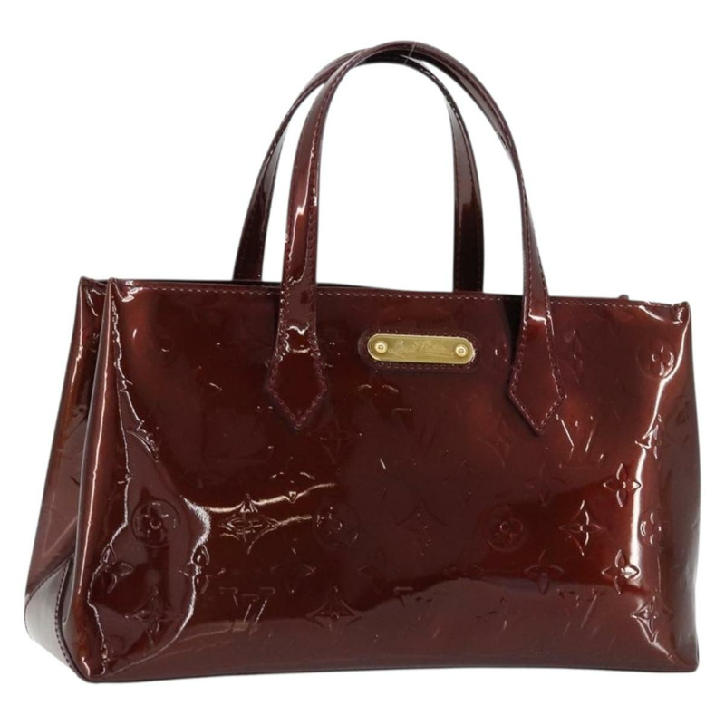 【日本直送】路易威登 Monogram Vernis Wilshire 小手袋 Pomme D'amour M93642 正品 BA12387A-0