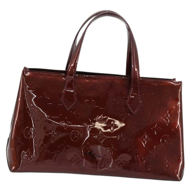 【日本直送】路易威登 Monogram Vernis Wilshire 小手袋 Pomme D'amour M93642 正品 BA12387A-2