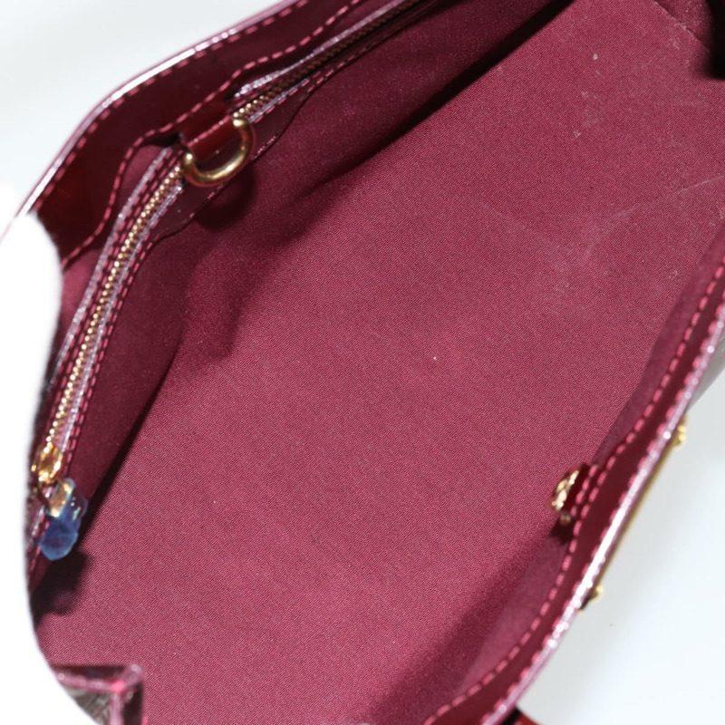 【日本直送】路易威登 Monogram Vernis Wilshire 小手袋 Pomme D'amour M93642 正品 BA12387A-15