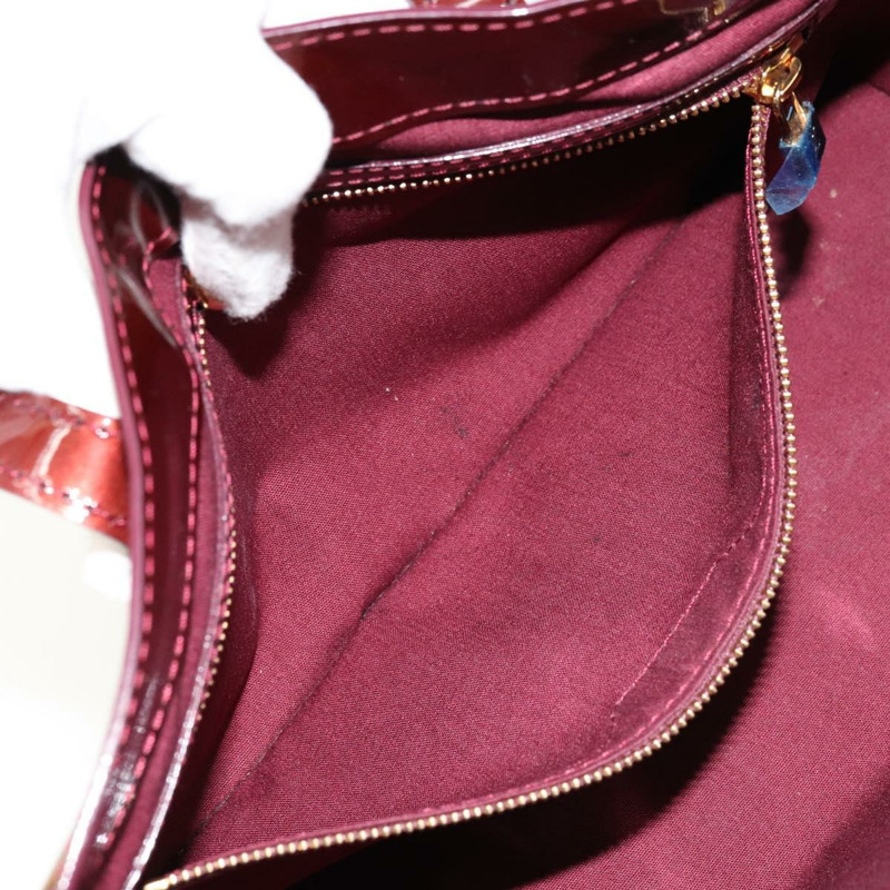 【日本直送】路易威登 Monogram Vernis Wilshire 小手袋 Pomme D'amour M93642 正品 BA12387A-19