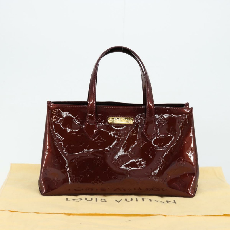【日本直送】路易威登 Monogram Vernis Wilshire 小手袋 Pomme D'amour M93642 正品 BA12387A-22