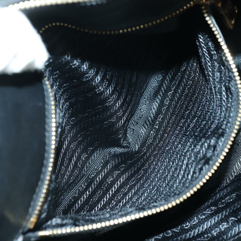【日本直送】PRADA 尼龍手提包 黑色 金色 正品 177010V-20