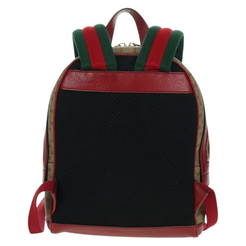 【日本直送】GUCCI Micro GG Supreme哆啦A夢雙肩包 PVC 米色 金色 647816 正品 BA12426M-2