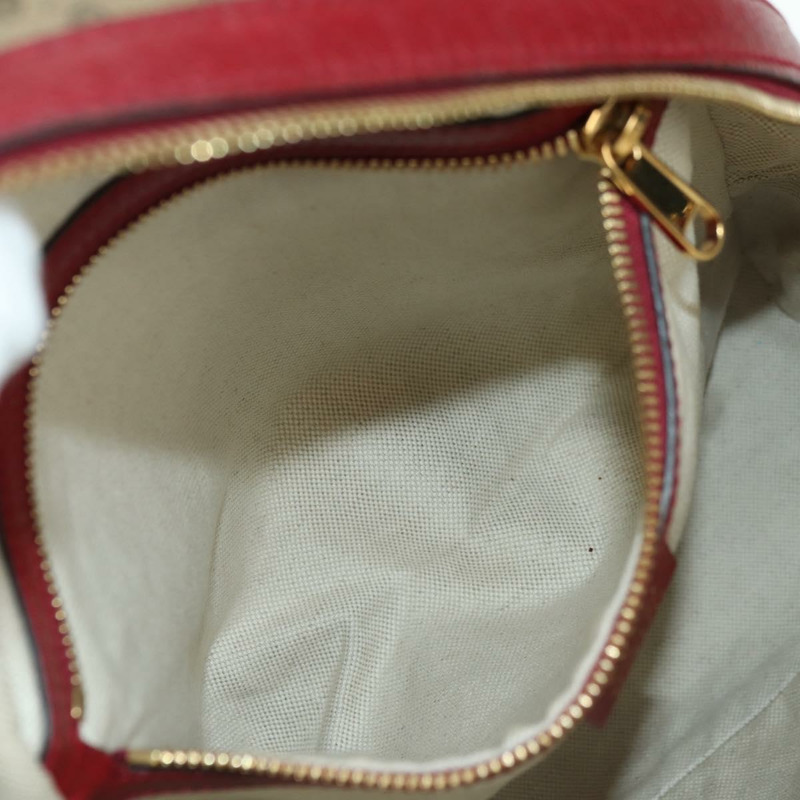 【日本直送】GUCCI Micro GG Supreme哆啦A夢雙肩包 PVC 米色 金色 647816 正品 BA12426M-25