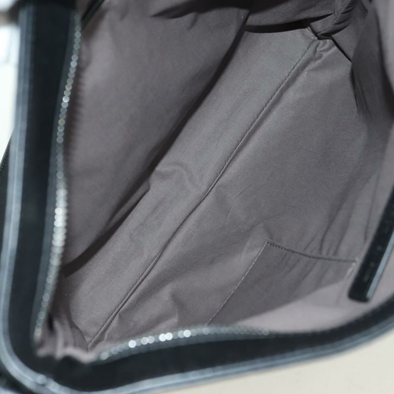 【日本直送】BOTTEGA VENETA INTRECCIATO 皮革肩背包 黑色 銀色 正品 am11497SAV-16