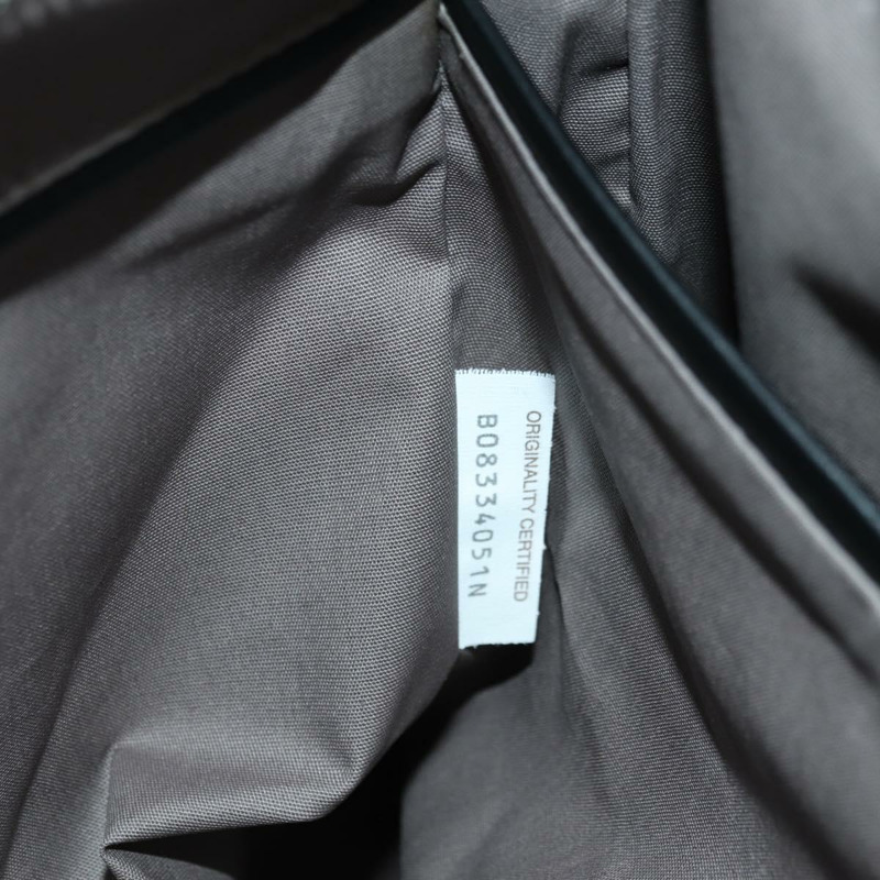 【日本直送】BOTTEGA VENETA INTRECCIATO 皮革肩背包 黑色 銀色 正品 am11497SAV-20