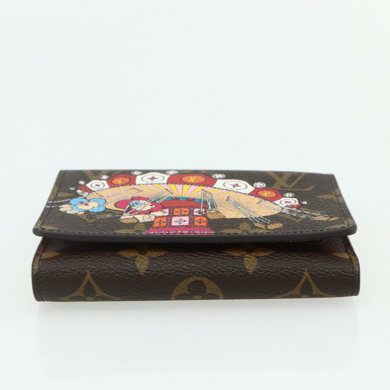 【日本直送】路易威登 Monogram Vivienne Portefeuille Victorine 粉紅 M69754 正品 168298M-6