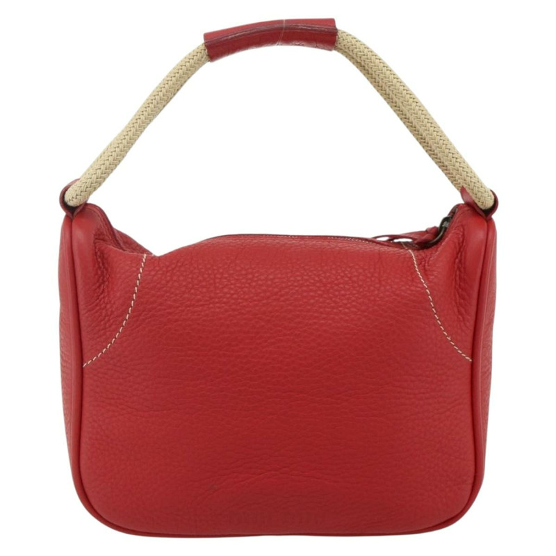 【日本直送】Miu Miu 紅色真皮手提包，正品 177987A-2