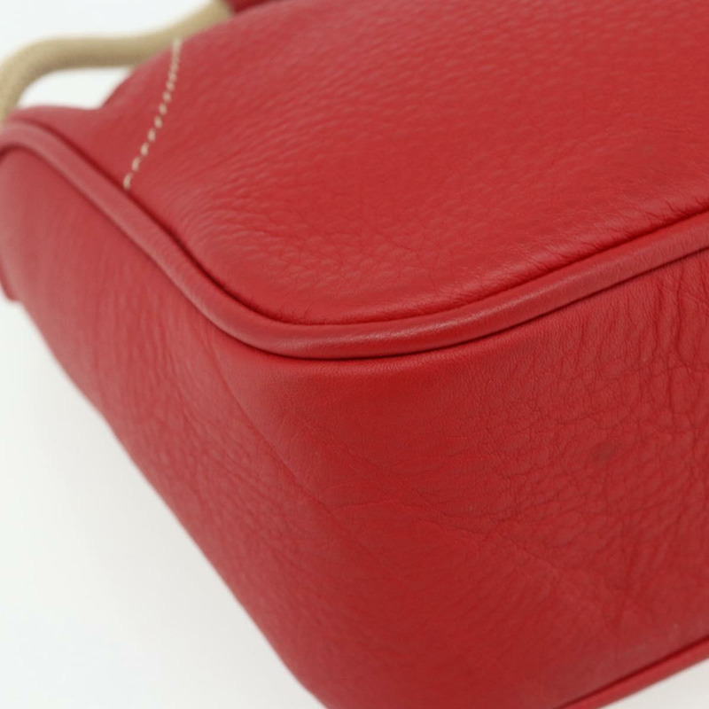 【日本直送】Miu Miu 紅色真皮手提包，正品 177987A-10