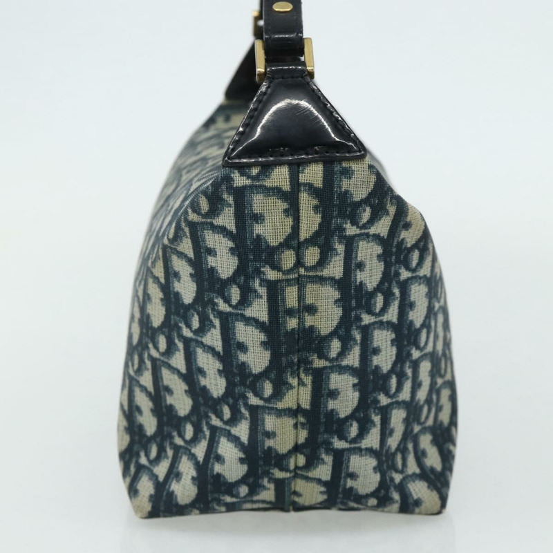 【日本直送】Christian Dior Trotter帆布手提包 PVC藍金配色 正品 178589A-3