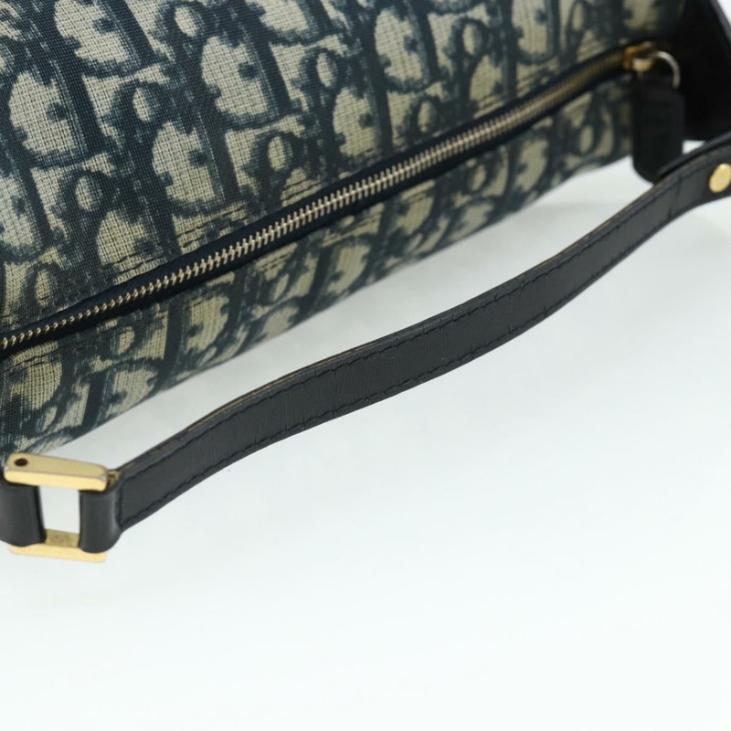 【日本直送】Christian Dior Trotter帆布手提包 PVC藍金配色 正品 178589A-6