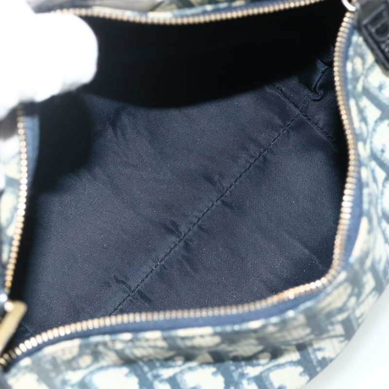 【日本直送】Christian Dior Trotter帆布手提包 PVC藍金配色 正品 178589A-15