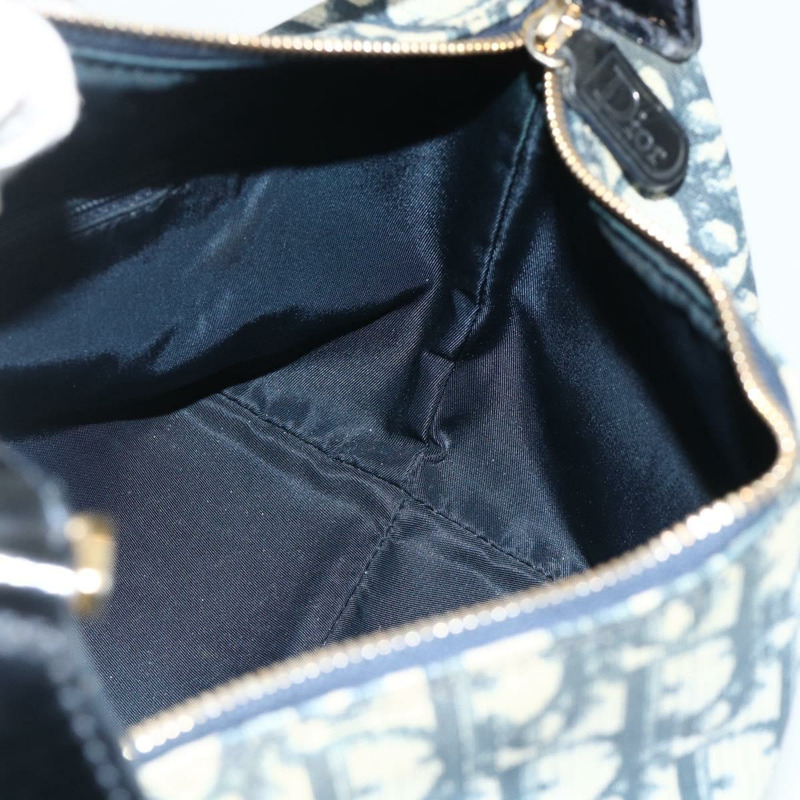 【日本直送】Christian Dior Trotter帆布手提包 PVC藍金配色 正品 178589A-16