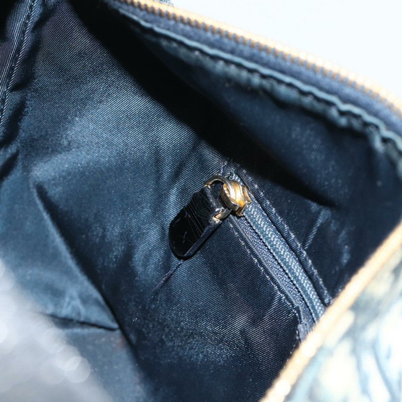 【日本直送】Christian Dior Trotter帆布手提包 PVC藍金配色 正品 178589A-18