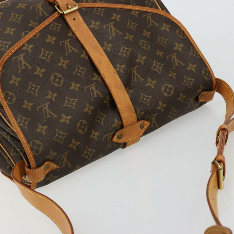 【日本直送】路易威登 Monogram Saumur 35 肩背包 M42254 LV Auth ka4186A-5