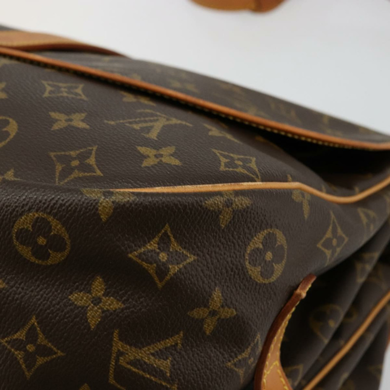 【日本直送】路易威登 Monogram Saumur 35 肩背包 M42254 LV Auth ka4186A-11