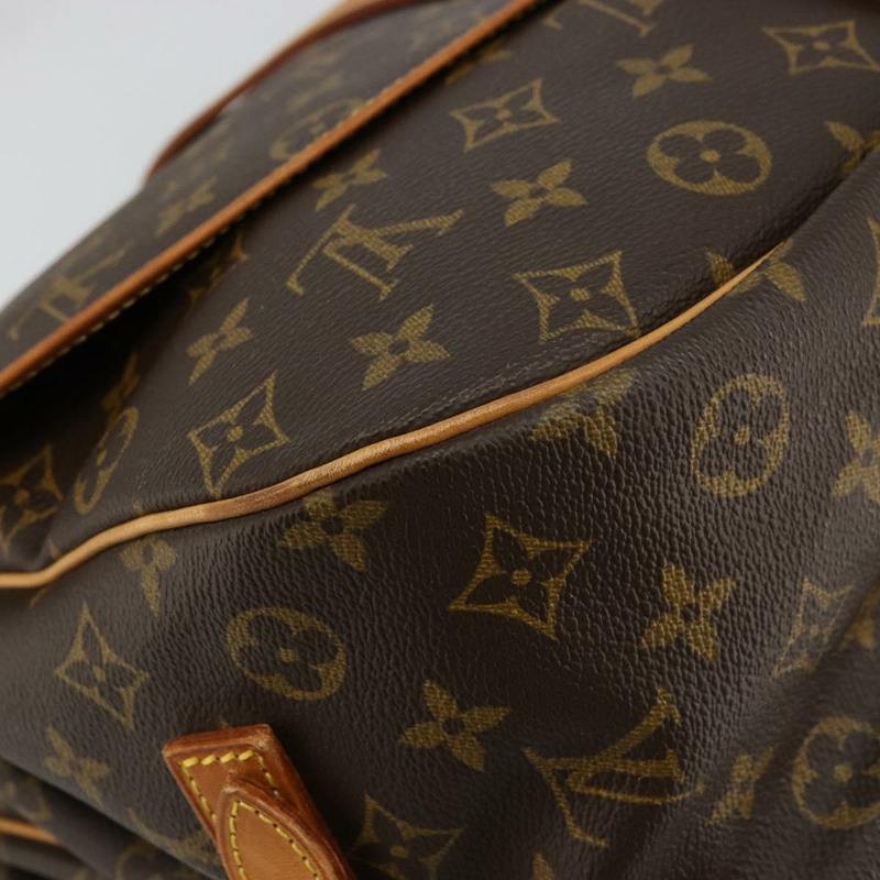 【日本直送】路易威登 Monogram Saumur 35 肩背包 M42254 LV Auth ka4186A-12