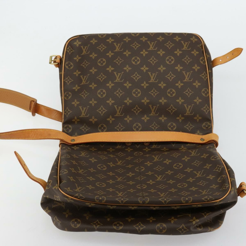 【日本直送】路易威登 Monogram Saumur 35 肩背包 M42254 LV Auth ka4186A-14