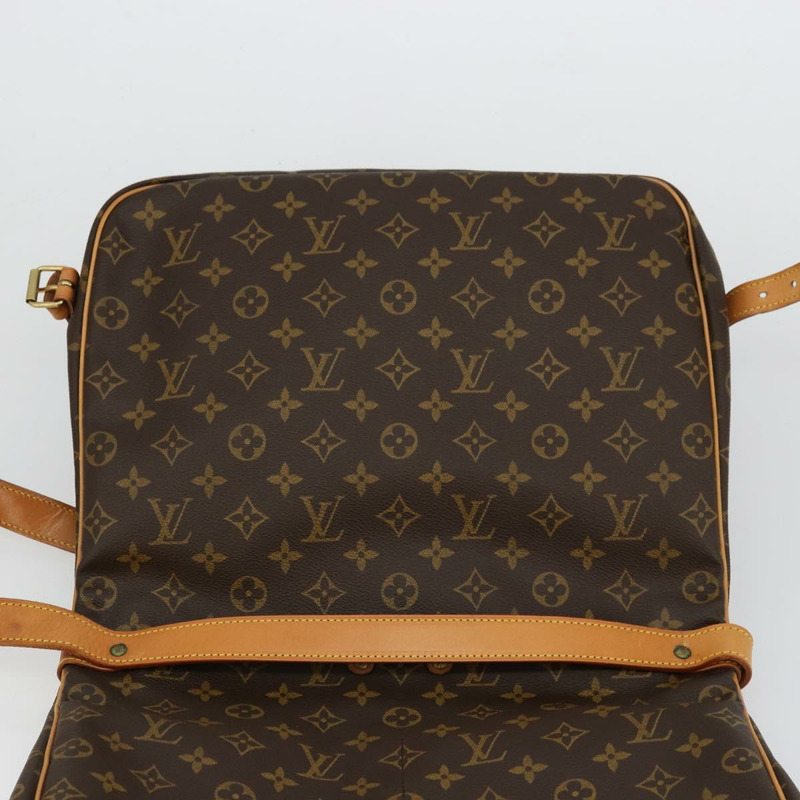 【日本直送】路易威登 Monogram Saumur 35 肩背包 M42254 LV Auth ka4186A-15