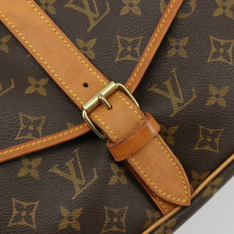 【日本直送】路易威登 Monogram Saumur 35 肩背包 M42254 LV Auth ka4186A-20