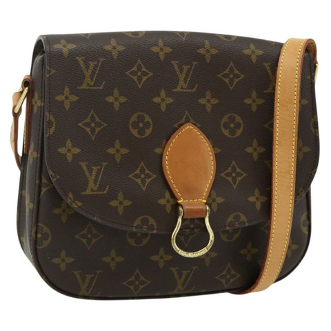 路易威登 Monogram Saint Cloud GM 肩背包 M51242 LV Auth 178662A