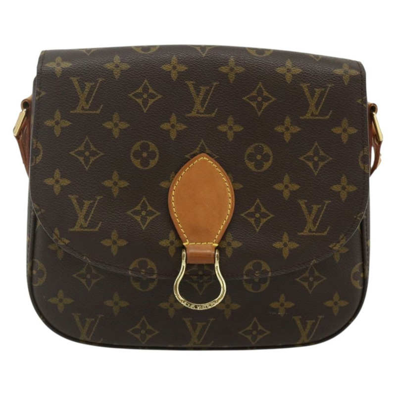 【日本直送】路易威登 Monogram Saint Cloud GM 肩背包 M51242 LV Auth 178662A-1