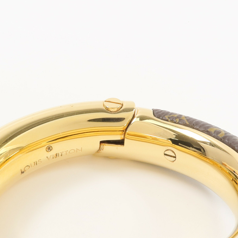 LOUIS VUITTON Monogram/金屬Bracelet手鐲-4