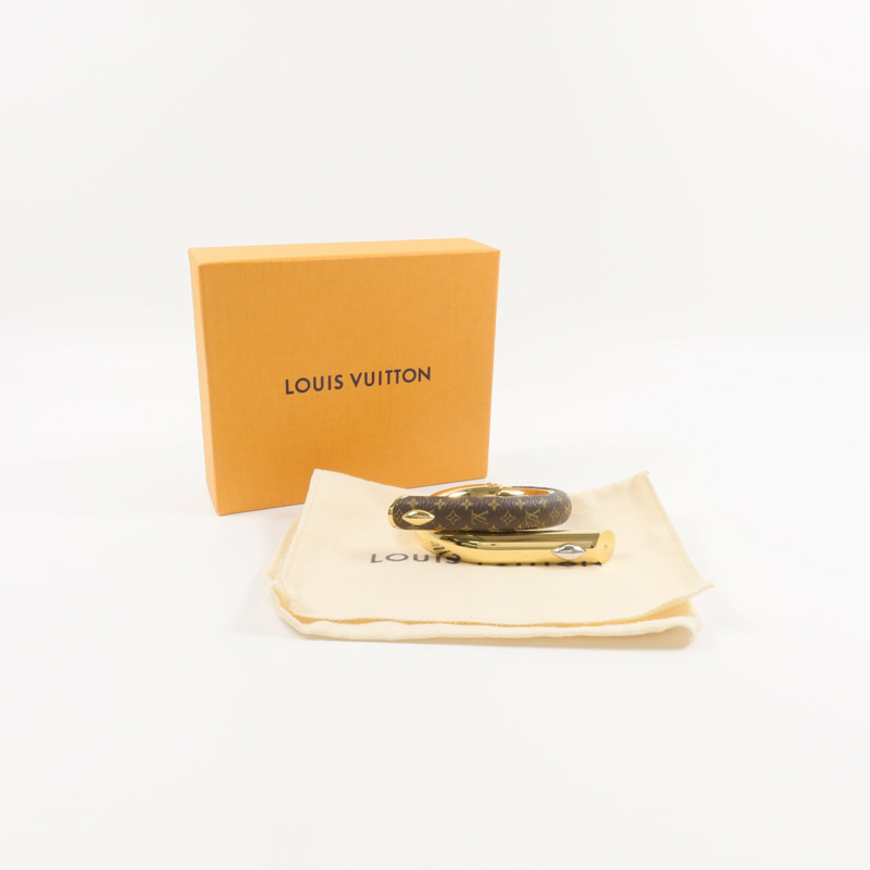 LOUIS VUITTON Monogram/金屬Bracelet手鐲-10